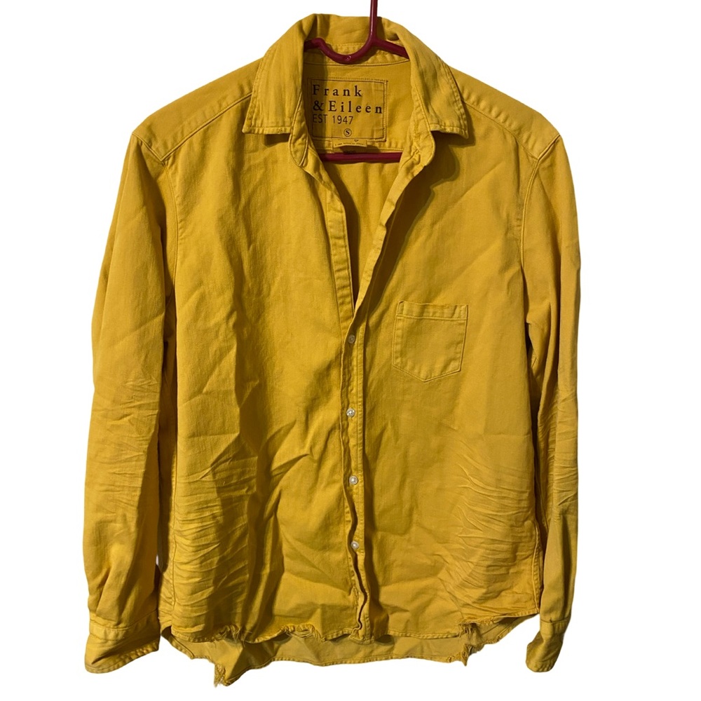 Frank & Eileen Yellow Button Down Shirt